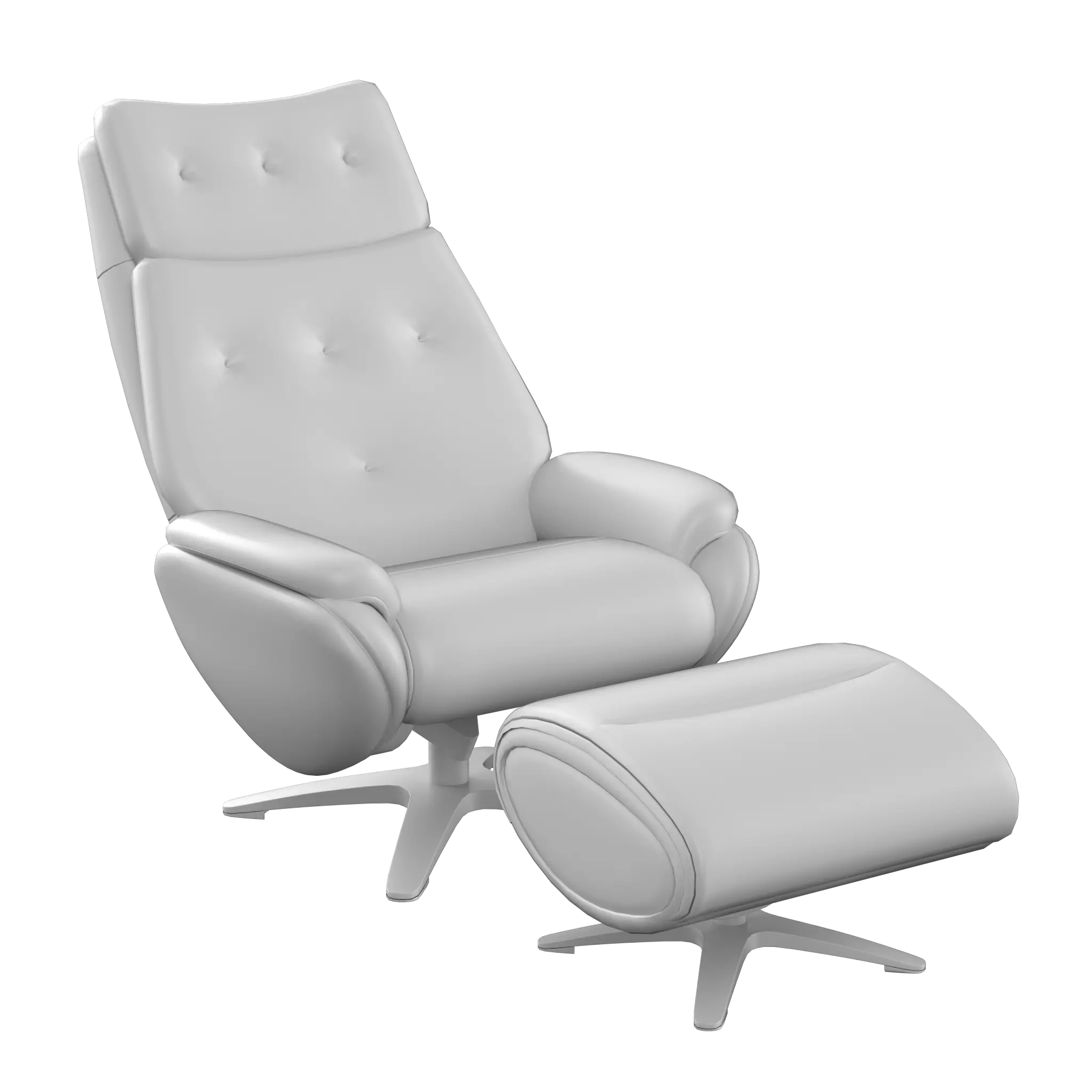 Office chair retextured in AAA Photorealistic style
